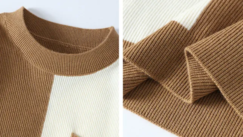 Classic Multicolour Crew-Neck Sweater — Subtle Character, Timeless Style