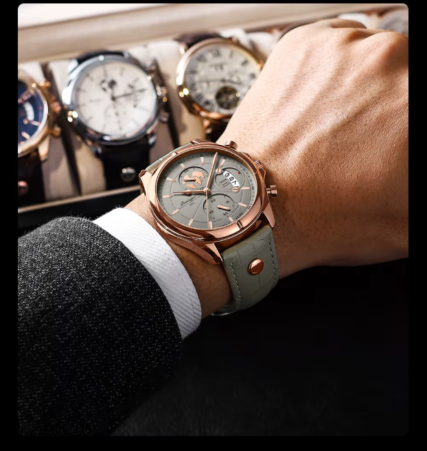 Poedagar 9898 Imperial Chronograph – A Statement of Quiet Authority