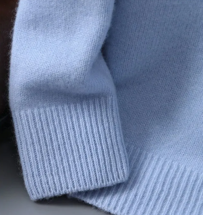 Relaxed Oversized Crew-Neck Sweater