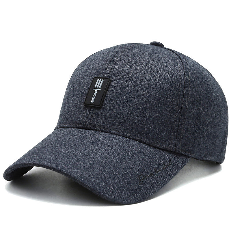 Men’s All-Season Cotton Sunshade Casual Baseball Cap