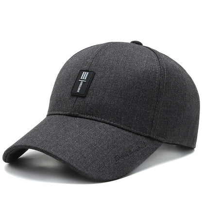 Men’s All-Season Cotton Sunshade Casual Baseball Cap