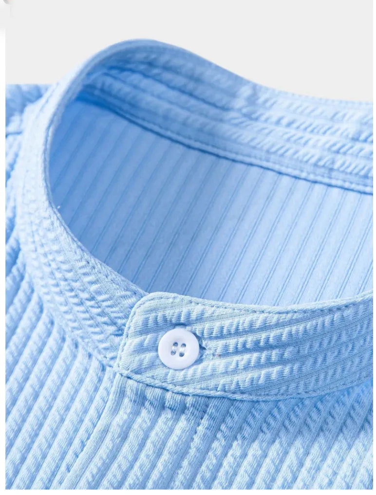 Men’s Short Sleeve Loose Shirt – Summer Casual Top