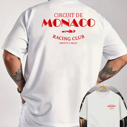 “Circuit de Monaco” Casual Men's T-Shirt