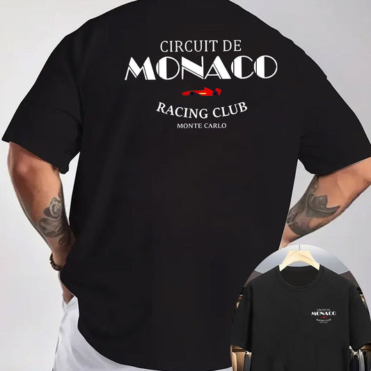 “Circuit de Monaco” Casual Men's T-Shirt