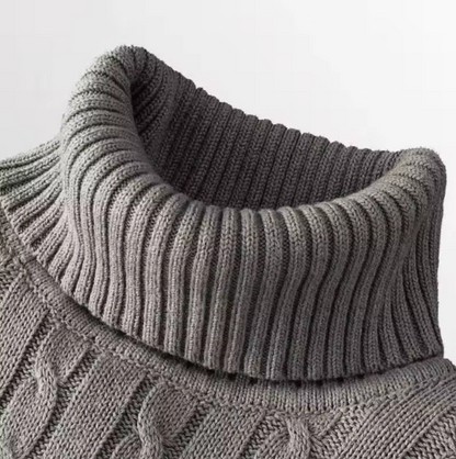Men’s Premium Slim Fit Turtleneck Sweater – Elegant & Comfortable