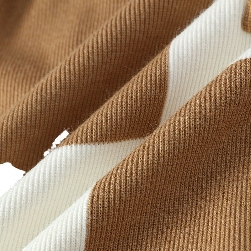 Classic Multicolour Crew-Neck Sweater — Subtle Character, Timeless Style