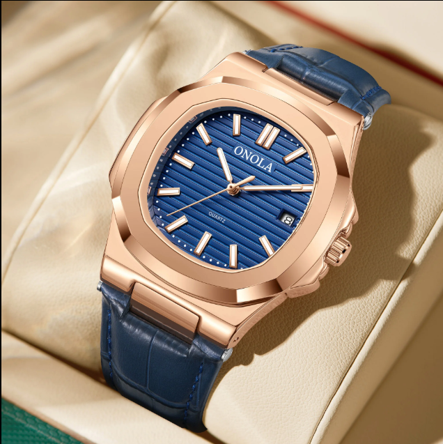 Onola 3852 Windsor Dual-Time Watch – Tradition Tailored for the Global Gentleman