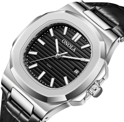 Onola 3852 Windsor Dual-Time Watch – Tradition Tailored for the Global Gentleman