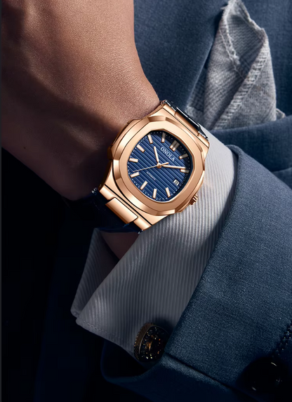 Onola 3852 Windsor Dual-Time Watch – Tradition Tailored for the Global Gentleman