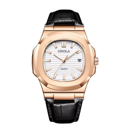 Onola 3852 Windsor Dual-Time Watch – Tradition Tailored for the Global Gentleman