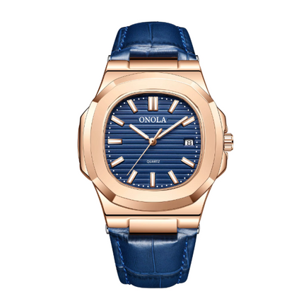 Onola 3852 Windsor Dual-Time Watch – Tradition Tailored for the Global Gentleman