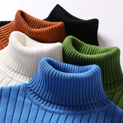 Classic Turtleneck Sweater — Refined Warmth & Understated Elegance